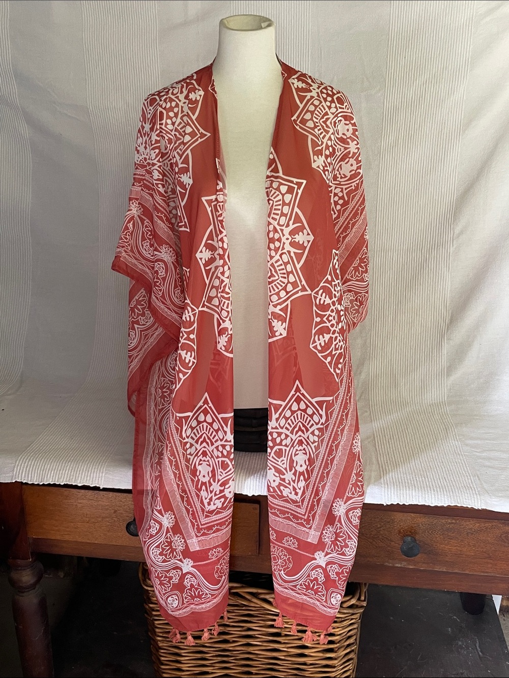 Printed Boho Kimono - Picture 3 of 4